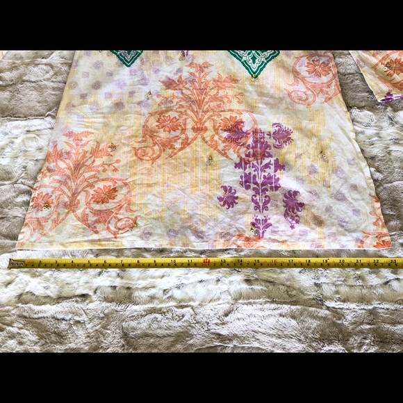 NWOT chaudry KC sheer swim cover-up - Picture 4 of 8